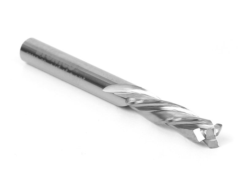 YONICO CNC Compression Bit 3 Flute Spiral End Mill Router Bit 1/4-Inch Dia. 1/4-Inch Shank 33310-SC