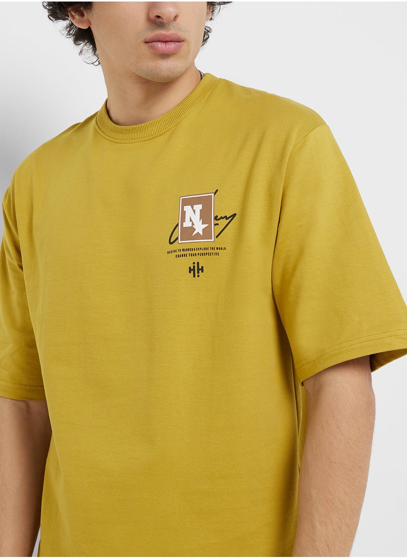 Seventy Five Casual Oversized T-Shirt  - Image 3