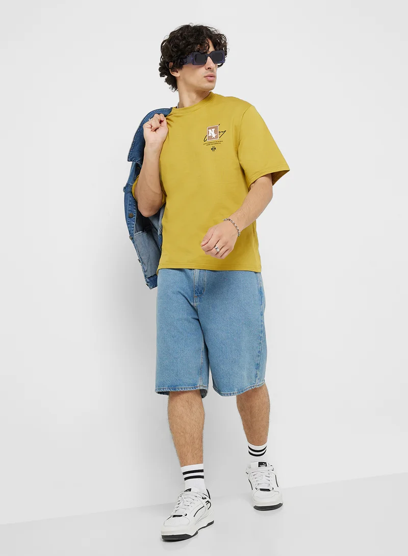 سفنتي فايف Casual Oversized T-Shirt