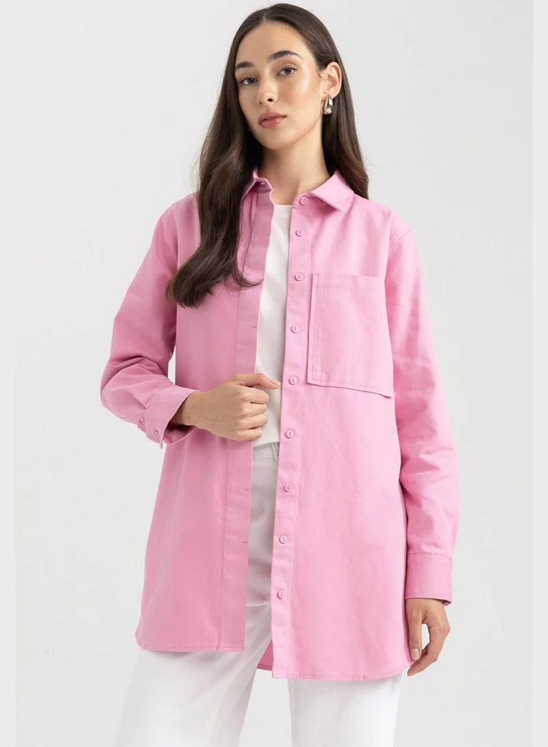 DeFacto Button Detail Jacket