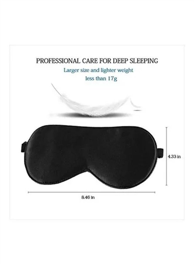 HerMia Silk Sleep Mask Black - Image 2