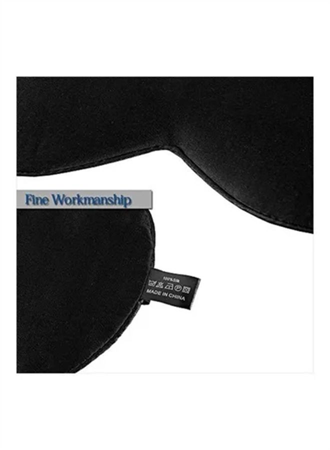 HerMia Silk Sleep Mask Black - Image 5