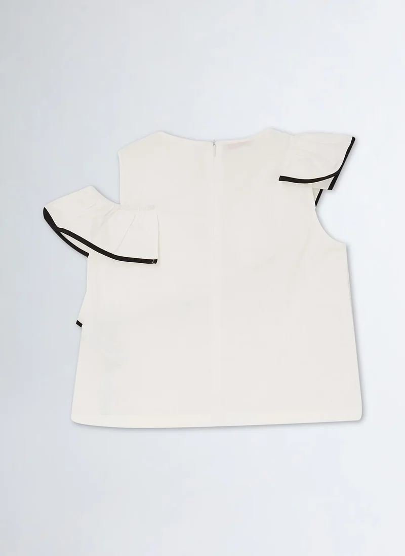 Liu Jo Top with Flounces