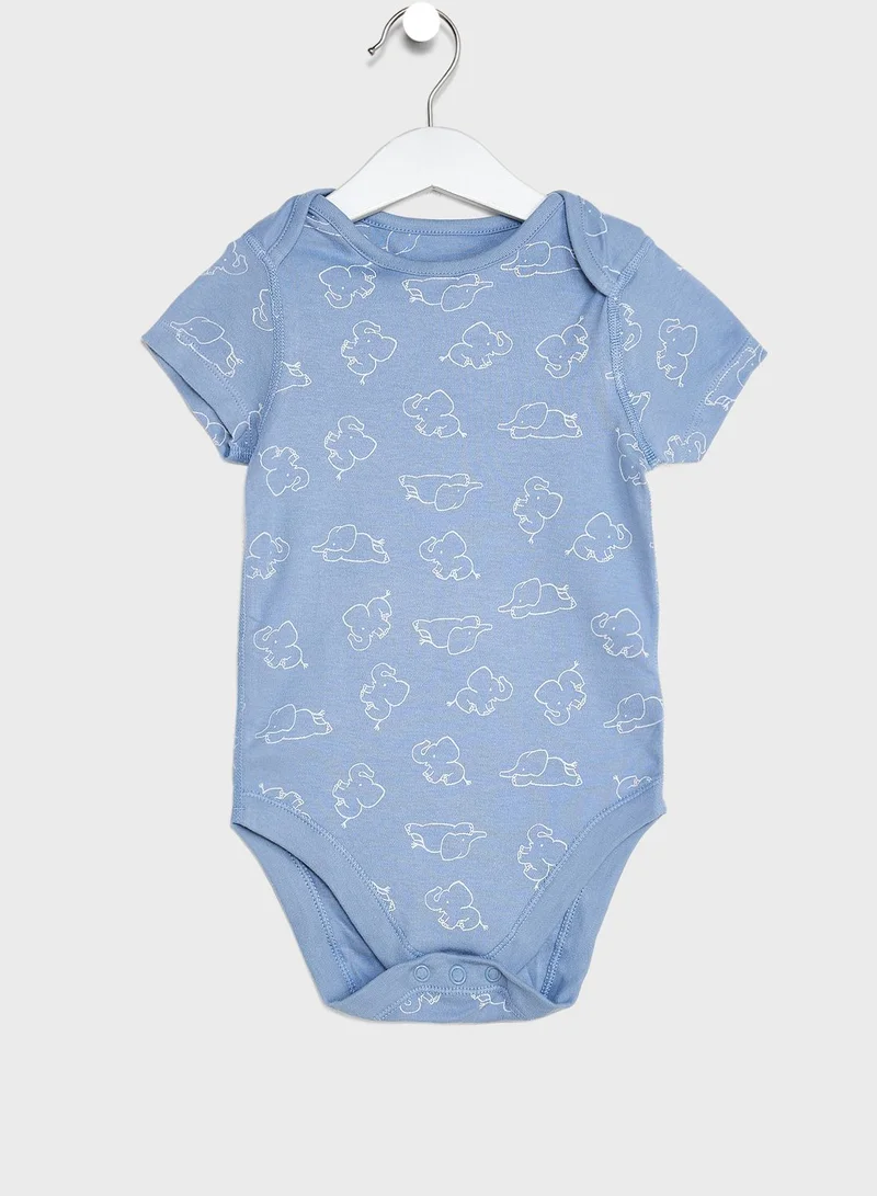Marks & Spencer Infant 7 Pack Assorted Onesies