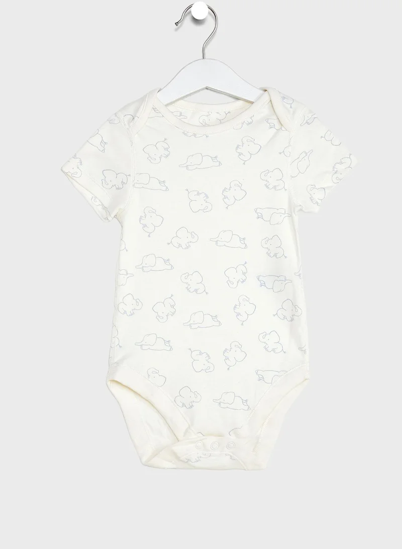 Marks & Spencer Infant 7 Pack Assorted Onesies