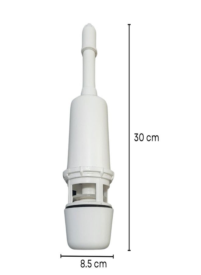 Rseindia® Repairing kit for cistern flush tank|Syphon Kit Full Set for Single Flush Cistern Tank | PVC | Maintenance-Free | Easy Installation | Long-Lasting Quality - Image 2