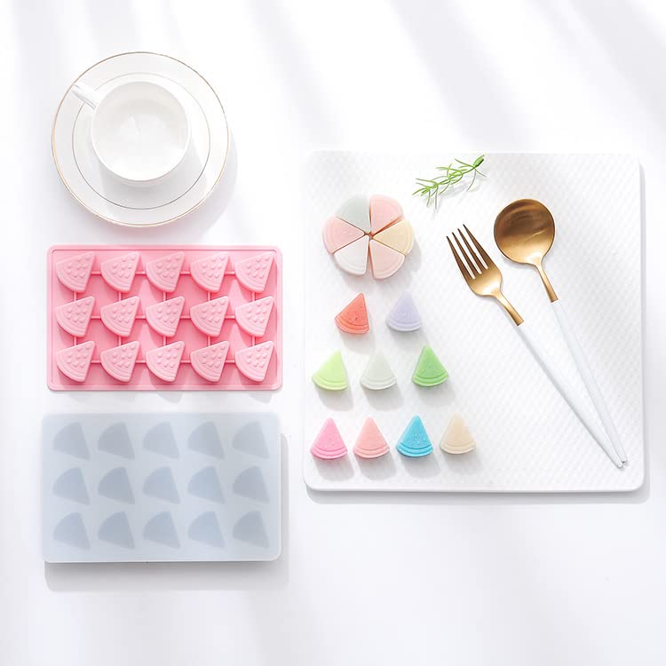 MayeBridge Cute Ice Cube Trays Silicone Chocolate Mold Wax Melt Molds Easy Release Ice Trays Non-Stick Chocolate Soap Pudding Jello Ice Cube Tray (Star) - Image 4