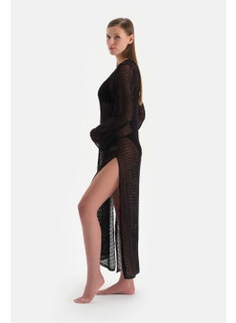 dagi Black Fishnet Dress  - Image 3