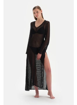 dagi Black Fishnet Dress  - Image 1