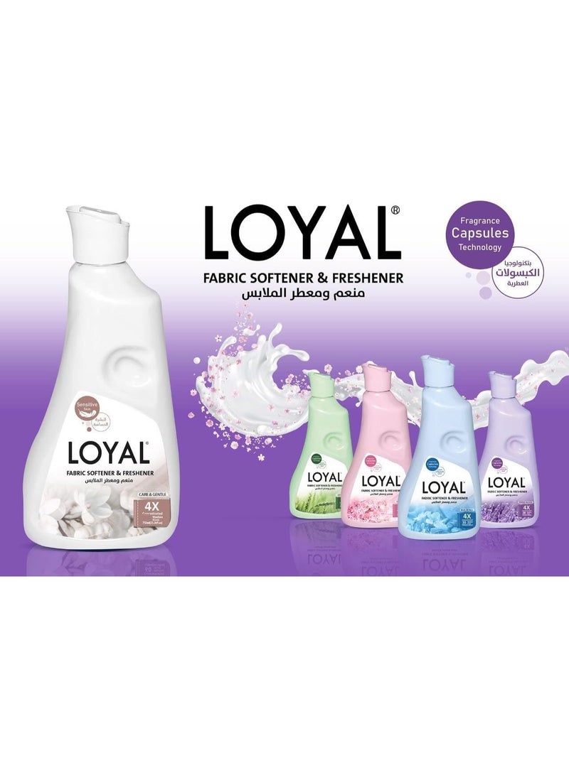 loyal Concentrated Fabric Softener & Freshener Care & Gentle 750 ML - Image 4