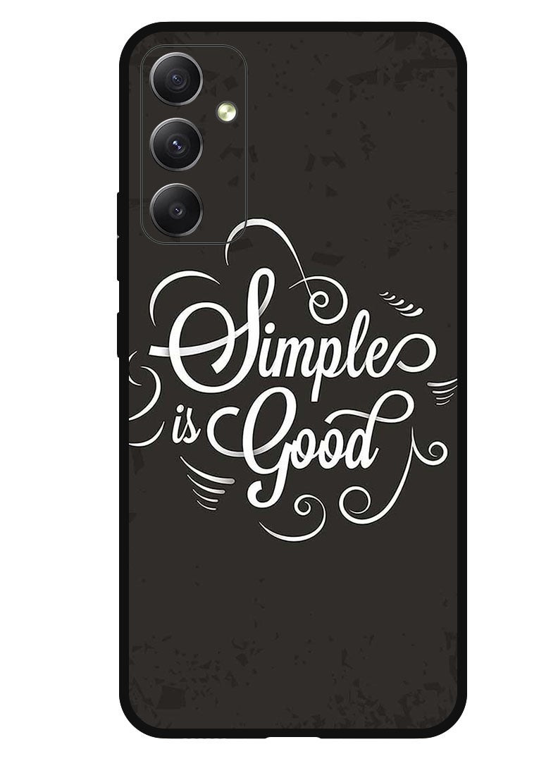 Theodor Protective Case Anti Scratch Shock Proof Bumper Cover For Samsung Galaxy M14 Simple Is Good - Image 1