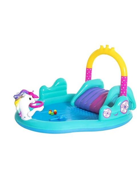 Playcenter Magic Unicorn Carriage Play Pool,274 x 198 x 137 cm