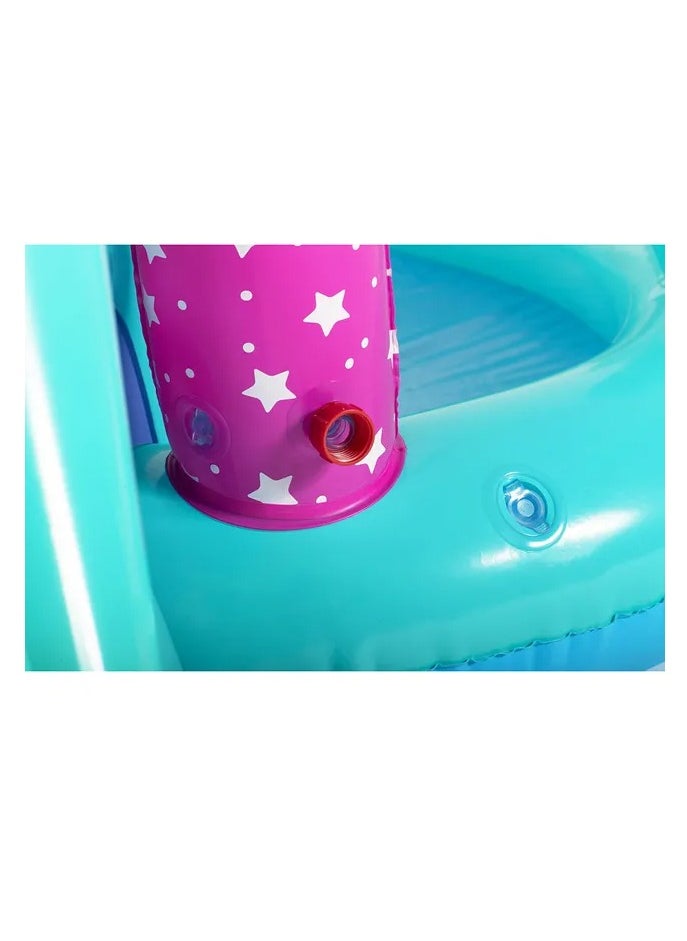 Bestway - Playcenter Magic Unicorn Carriage Play Pool,274 x 198 x 137 cm - Image 1