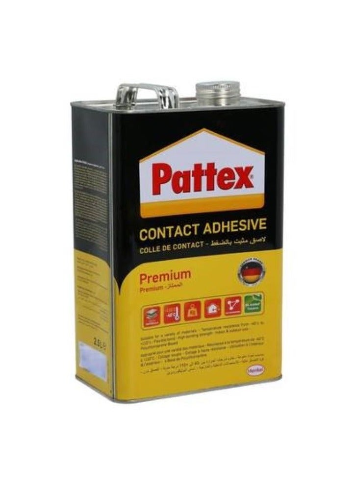 Pattex Glue With High Bonding Strength Suitable For Aluminum Leather Wood And Cork 2.5 Liter Capacity - Image 2