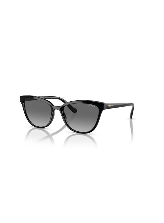Vogue Full Rim Cat Eye Sunglasses 0VO5496SI-54-W44/11 - Image 2
