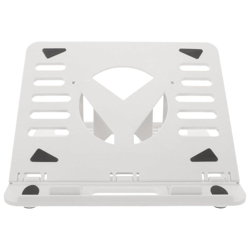 Adjustable Foldable Portable Laptop Stand White Heat Dissipation Cooling Rack For Desk And Travel - Image 2