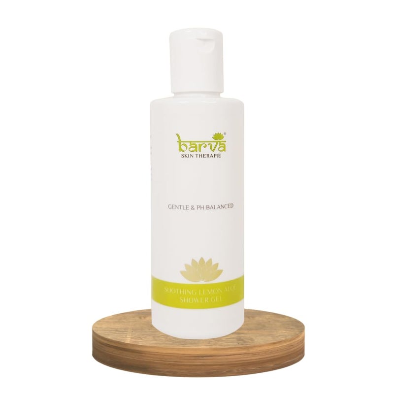 Barva Calming Soothing Lemon Aloe Shower Gel Relieving Stress For All Skin Types 200 ml - Image 1