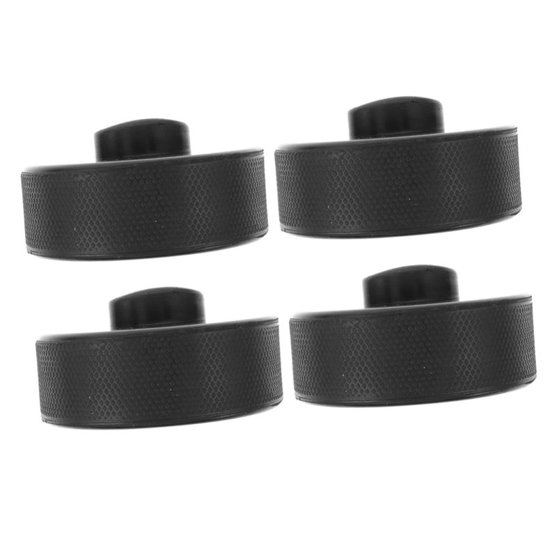 4 Pcs Rubber Car Jack Pad Set For Automotive Lifting Repair Non Slip Stability - Image 2