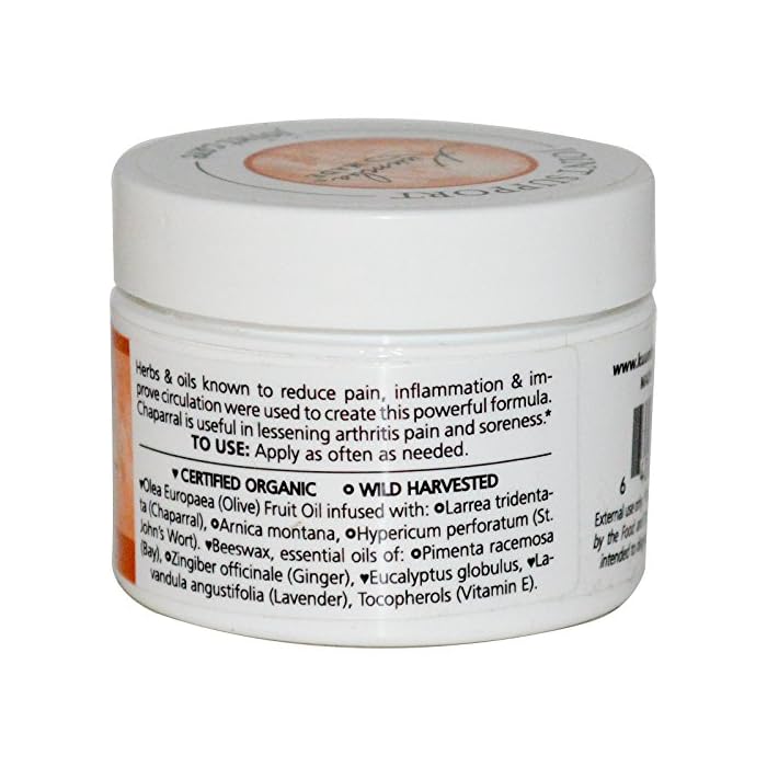 Kuumba Made Joint Support Herbal Salve, Comforting Botanical Balm with Arnica, Ginger & Essential Oils, 1 Oz - Image 2