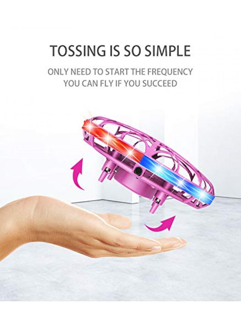 general Ufo Intelligent Sensing Flying Saucer With Colorful Lights Children'S Toy Hand Controlled Induction Levitation Rechargeable Flying Toy For Birthday Gift - Image 2