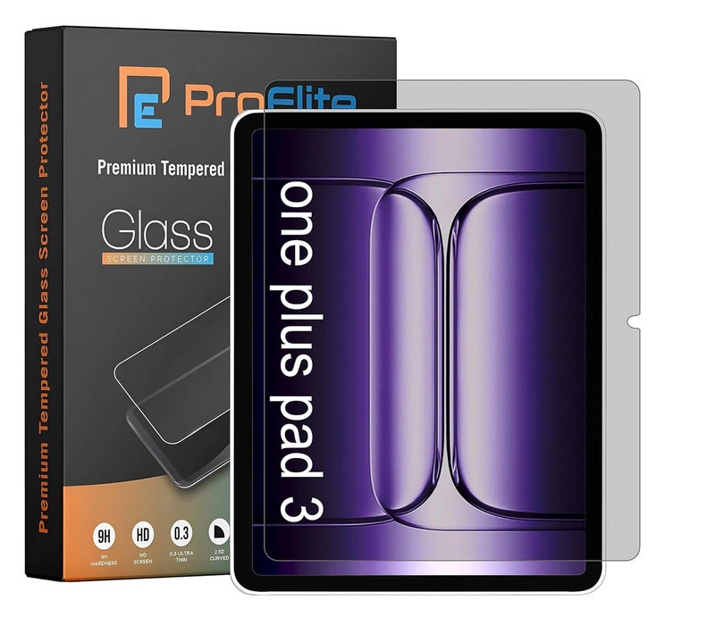 ProElite Matte Screen Protector for OnePlus Pad 3 13.2 inch 2025, Premium Matte Tempered Glass Screen Protector for OnePlus Pad 3 13.2 inch 2025 [1-Pack] - Image 1