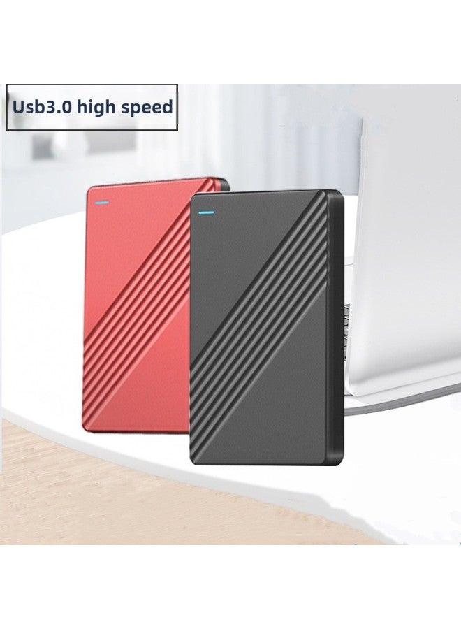 Hot Sale USB3.0 Mobile Hard Disk Portable Hard Disk 1TB 2TB External Mobile Hard Disk Laser-Capacity:6TB-Interface:Red  - Image 3