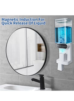 Automatic Mouthwash Dispenser Touchless 700mL(23.67 Oz),Wall Mounted Mouth Wash Dispenser for Bathroom with Magnetic Cups - pzsku/Z83564B0BCAE541D893CFZ/45/_/1712636474/47ee0c5f-0830-41e4-beb5-10783ad2a1c8