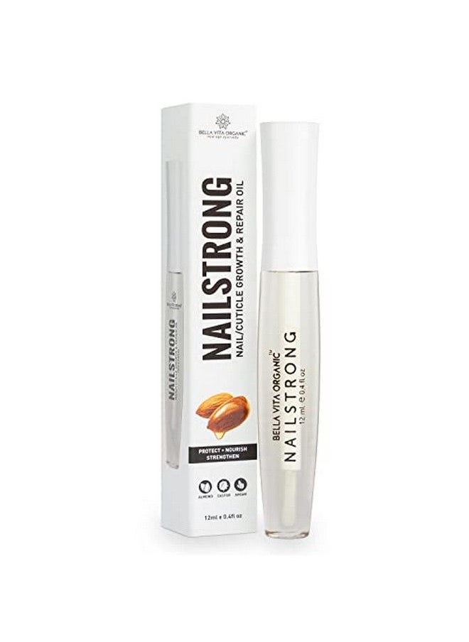 Bella Vita Organic - Nail Strong Oil For Cuticle Care Nail Growth & Strength With Goodness Of Almond Oil Soft Smooth & Strong Lustrous Nails 12 Ml - Image 1