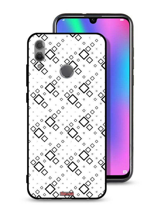 Tolwak Honor 10 Lite Protective Case Cover Square Abstract Digital Art - Image 1