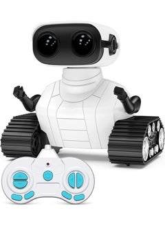 BAYBEE Rechargeable Remote Control Robot Toys For Kids Robot Toys Rc Cars With Led Lights Music Electric Battery Robot Kids Toy Remote Control Robot Toys For Kids 3+ Years Boys Girls  - Image 1