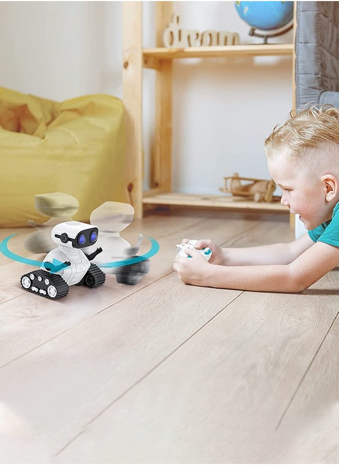 BAYBEE Rechargeable Remote Control Robot Toys For Kids Robot Toys Rc Cars With Led Lights Music Electric Battery Robot Kids Toy Remote Control Robot Toys For Kids 3+ Years Boys Girls  - Image 2