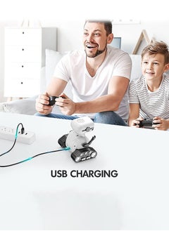 BAYBEE Rechargeable Remote Control Robot Toys For Kids Robot Toys Rc Cars With Led Lights Music Electric Battery Robot Kids Toy Remote Control Robot Toys For Kids 3+ Years Boys Girls  - Image 5