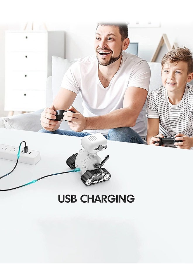 BAYBEE Rechargeable Remote Control Robot Toys For Kids Robot Toys Rc Cars With Led Lights Music Electric Battery Robot Kids Toy Remote Control Robot Toys For Kids 3+ Years Boys Girls  - Image 5