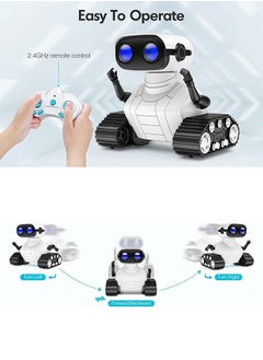BAYBEE Rechargeable Remote Control Robot Toys For Kids Robot Toys Rc Cars With Led Lights Music Electric Battery Robot Kids Toy Remote Control Robot Toys For Kids 3+ Years Boys Girls  - Image 4