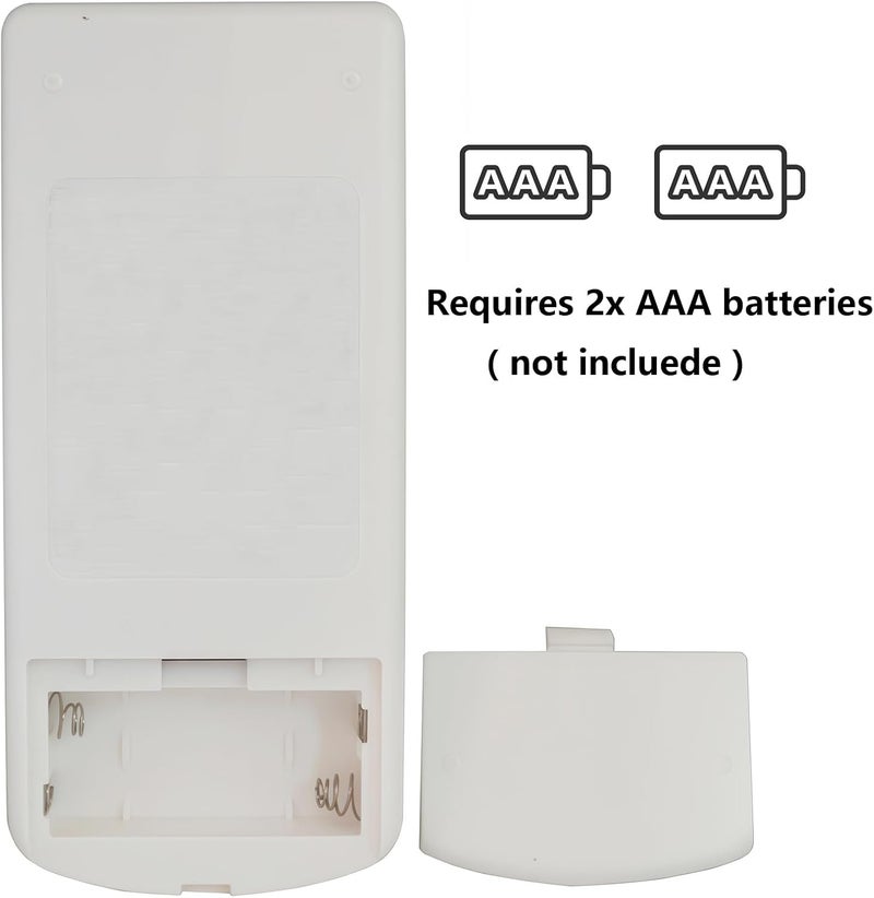 uehba Replacement AC Remote Control for Carrier Air V RV Air Conditioner 68RV15102A 68RV15103A 68RV14103A 68RV14112A 68RV15102A 68RV15103A 68RV0010AA 68RV14102A 68RV14103A 68RV14112A 68RV11302A - Image 3