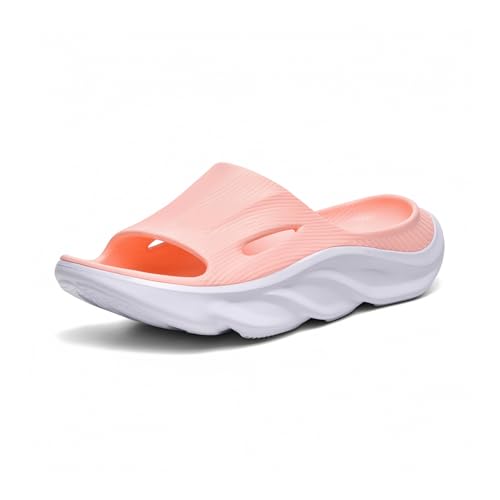 AnyuTech Recovery Slides for Men and Women - Orthopedic Sandals with Arch Support & Thick Cushion, Plantar Fasciitis Slippers, Lightweight Non-Slip Slides for Post-Workout Recovery - Image 1