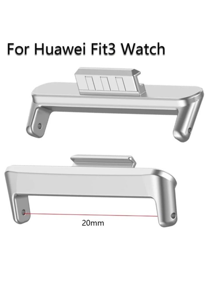Straps compatible with Huawei Watch Fit 3 strap, soft breathable nylon strap, metal buckle replacement strap matching  - Image 3
