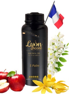 LYON SCENT Lyon Scent Aroma Oil, 100% Pure Oil, Perfume for Air Freshener, Diffuser Aroma, Fragrance Oil, Air Freshener Oil refill, Essential Scented Oil, Luxurious Scent (FIVE PALM)  - Image 1