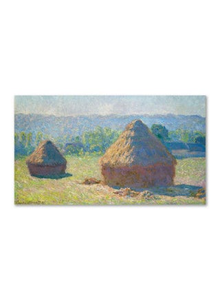 Tamatina Claud Monet Art Canvas Paintings | Haystacks - End of Summer | Impressionism art | Famous Art Paintings for Home décor|Size - 15X9 Inches.t229 - pzsku/Z8356C720AD2ACD3D2BDCZ/45/_/1741429557/78661ef1-4132-4011-9d29-94a2301679a8