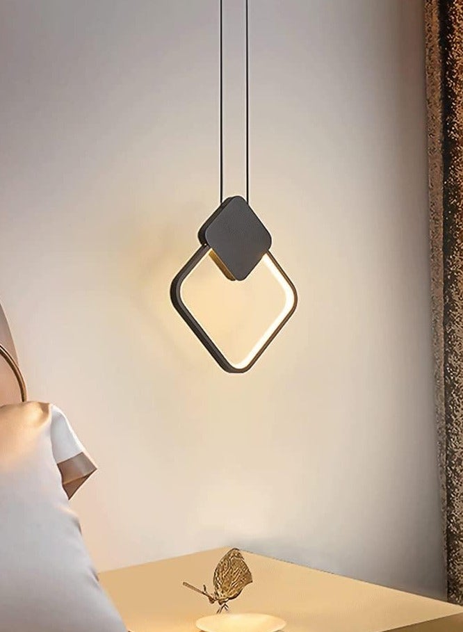 YATAI LIGHTING تركيبات إضاءة متدلية حديثة، إضاءة متدلية LED بسيطة للسقف معلقة 3 ألوان تعتيم لغرفة الطعام في جزيرة المطبخ وغرفة النوم والبار وجزيرة المطبخ  - Image 1