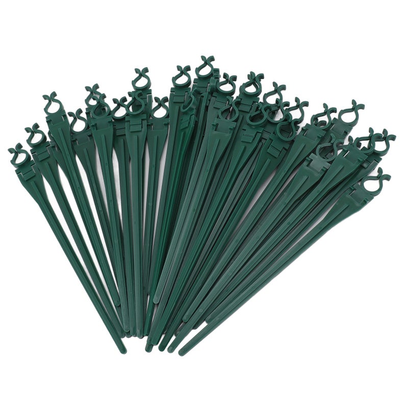 50pcs Christmas Light Yard Stakes Universal 9inch Tall Ground Lights Stakes for C7 C9 Holiday Lights Lawn Patio Path Walkway Black - Image 5