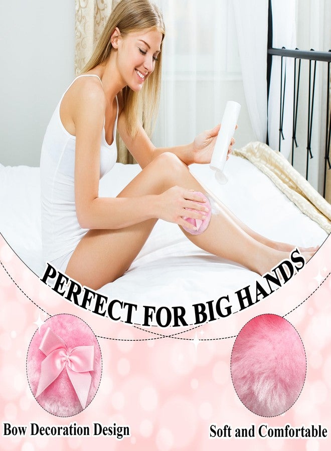 Coolrunner 5PCS Body Powder Puff and Container, Coolrunner Crystal Clear Powder Container with Powder Spoon, Dusting Powder with Puff for Women, Washable Reusable - Image 4