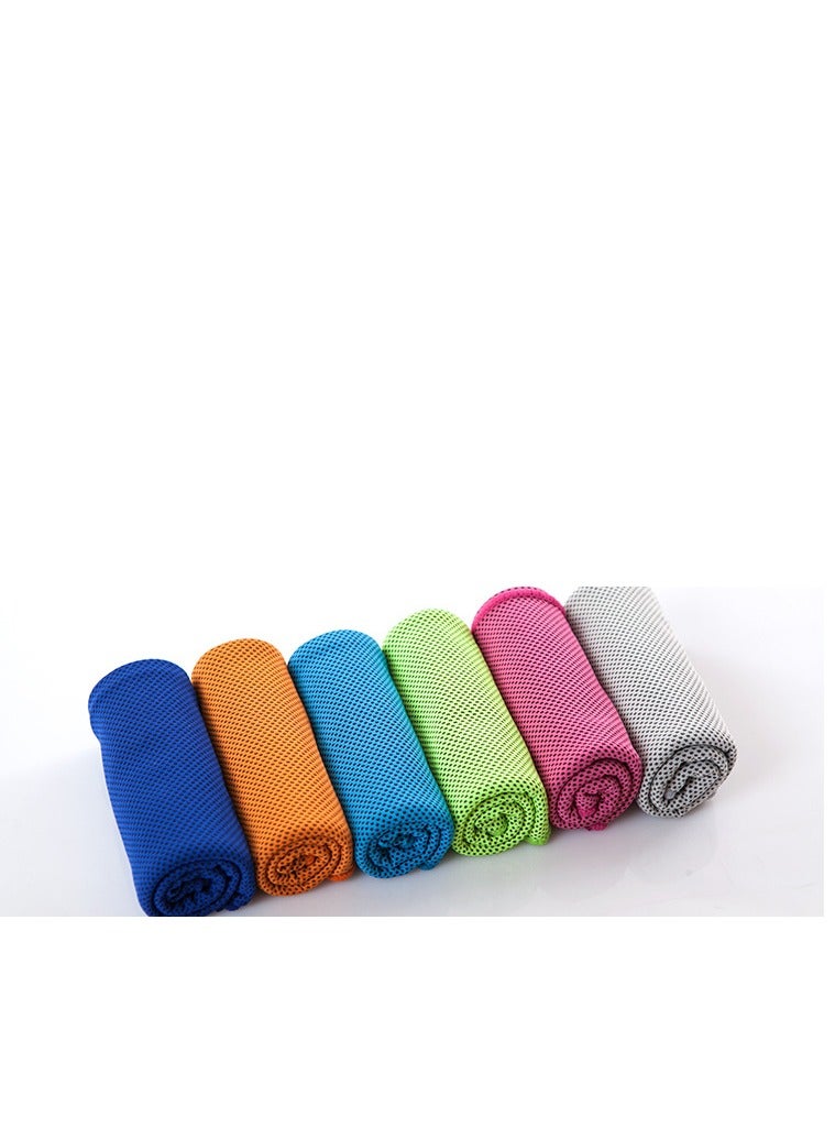 Generic Cooling Towel, Cool And Dry Towel In Summer, Suitable For Bicycle, Yoga, Running, Fitness Enthusiasts 30x100cm  - Image 4