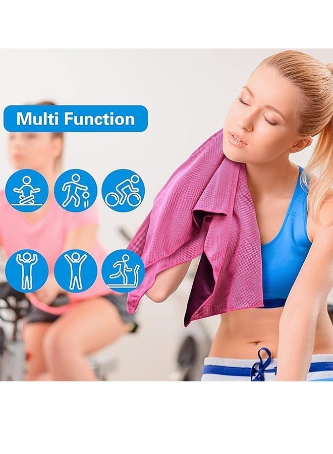 Cooling Towel – Cool & Dry Summer Towel for Cycling, Yoga, Running & Fitness, 30x100cm - Image 3