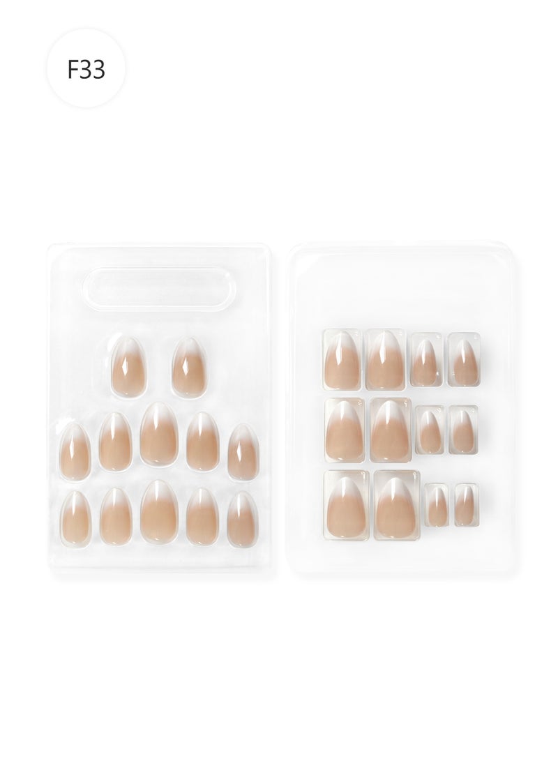 OH! LALASH 24 pcs Natural Fashion Nail tips - Image 3