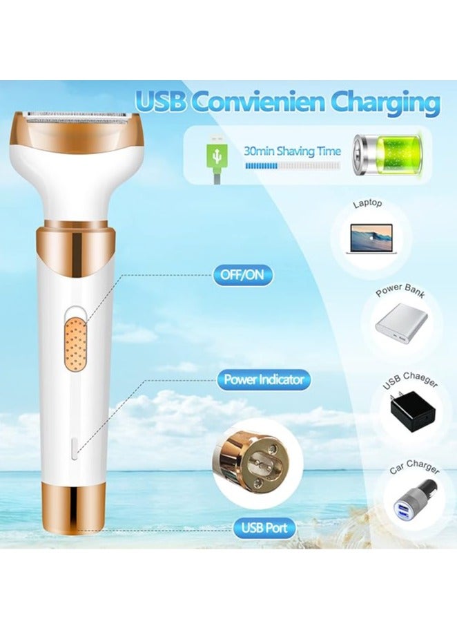 general Women's Electric Shaver, Women's Shaver, Women's Electric Shaver, Women's Electric Bikini Shaver,, 4-in-1, Face Shaver - Image 3