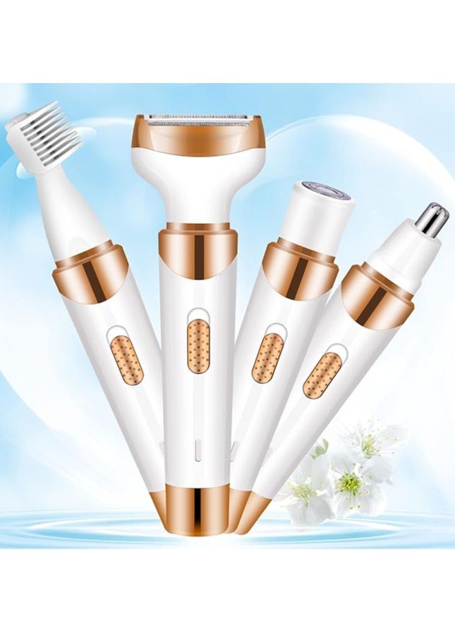 general Women's Electric Shaver, Women's Shaver, Women's Electric Shaver, Women's Electric Bikini Shaver,, 4-in-1, Face Shaver - Image 1