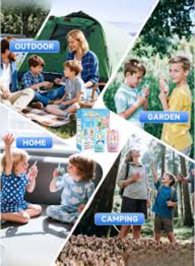 Dreamzon 2-Pack Kids Video Walky Talky with HD Camera | Rechargeable Long Range Toy for Boys & Girls Ages 3-8 | Voice Changer, Auto Pairing for Outdoor Play, Camping & Travel Gifts | Parent-Child Intercom - Image 5