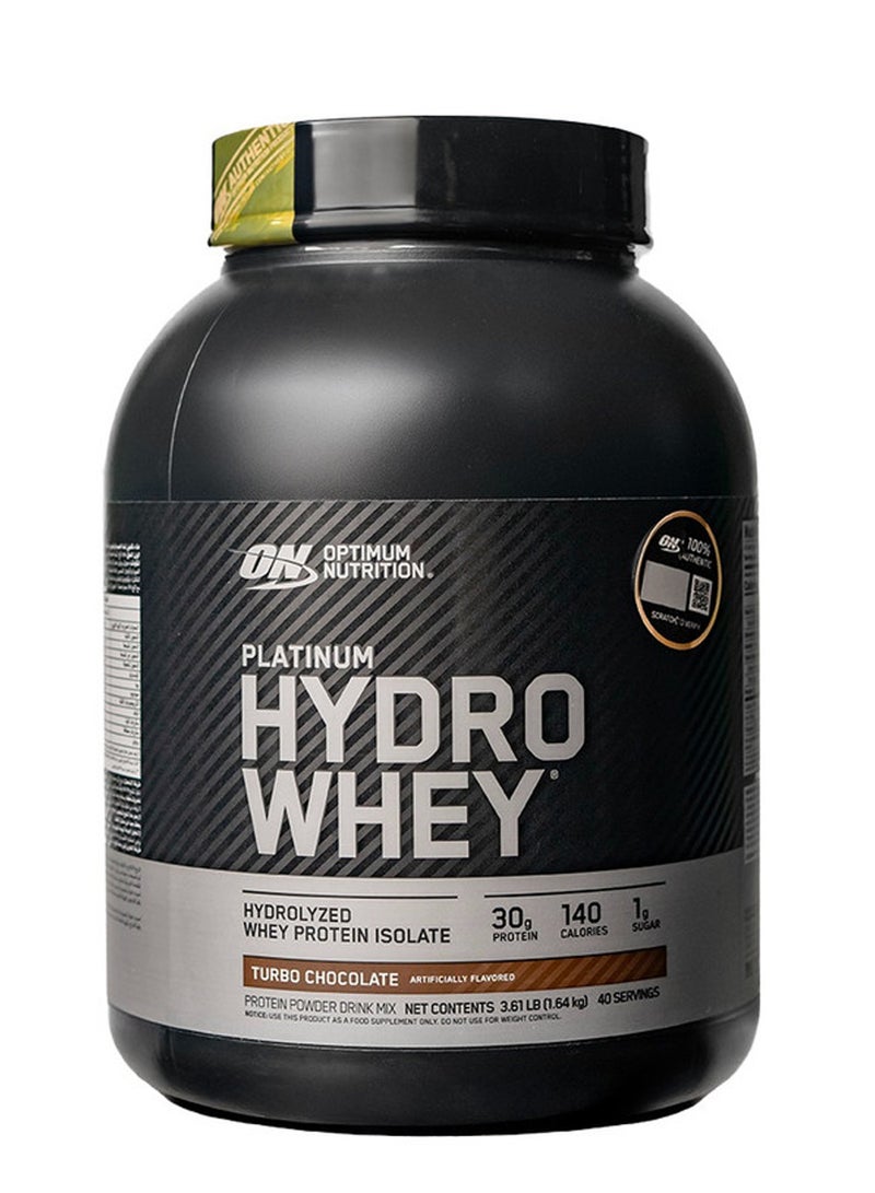 Optimum Nutrition Platinum Hydro Whey Protein - Turbo Chocolate - 1.64 Kg - Image 1