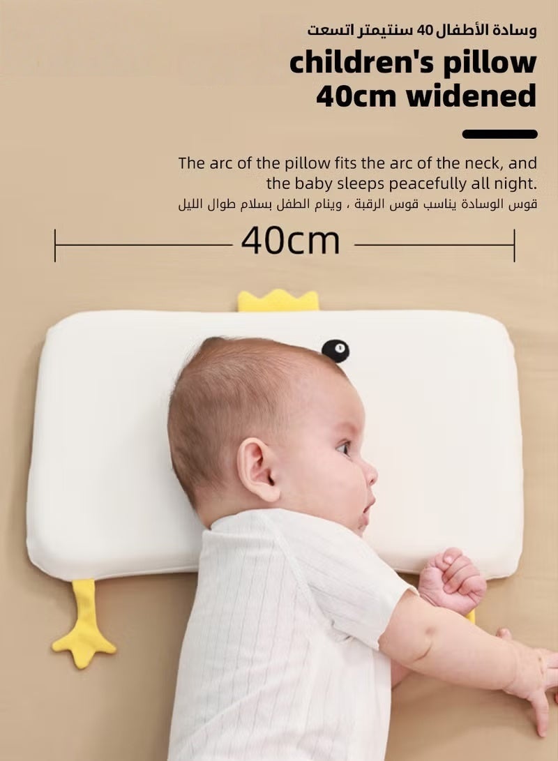 HOOKOR Baby Nursing Sleeping Pillows, Toddler Pillows for Sleeping, Kids Spine Protection Pillows, Soft Infant Pillows for Sleeping, Ergonomic Design, Especially for Children Aged 0-3 Years - Image 5